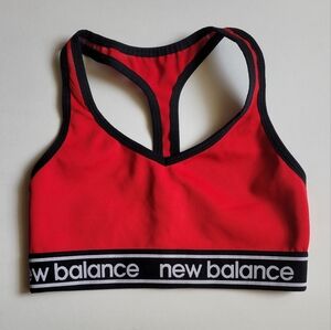 NEW BALANCE Red Sports Bra